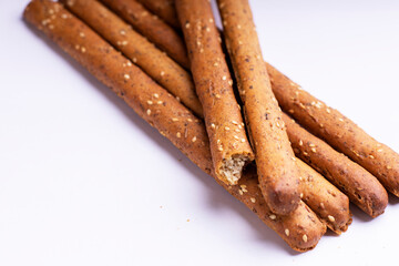  breadcrumb thin crispy grissini sticks Breadsticks 
