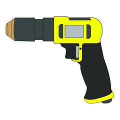 Air drill icon. Perfect use for web, pattern, design, icon, ui, ux, etc.