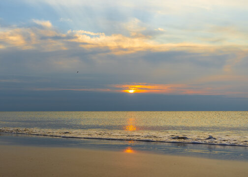 Sonnenuntergang aus Sylt