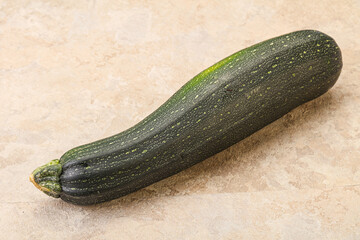 Tasty young organic natural zucchini
