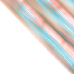 Abstract brown and blue pattern background - textured blurry stripes with isolated white space