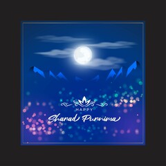Sharad Purnima is a harvest festival celebrated on the full moon day