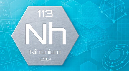 Chemical element of the periodic table - Nihonium