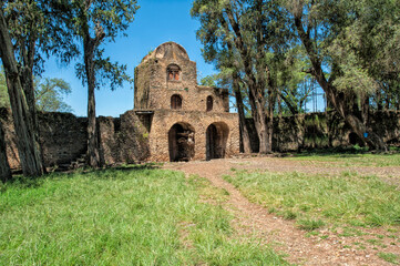 Debre Birhan Selassie Church, Gondar, Ethiopia