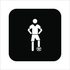Football Soccer Player Icon