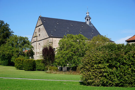 Blick auf das Kloster in Lamspringe