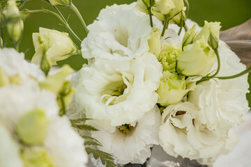 Lisianthus flowers - Wedding design Lisianthus flowers - Beautiful flowers arrangements for wedding decoration
