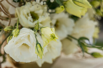 Lisianthus flowers - Wedding design Lisianthus flowers - Beautiful flowers arrangements for wedding decoration