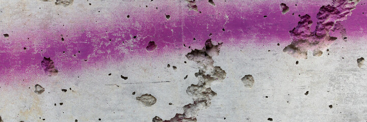  colored paint on the wall