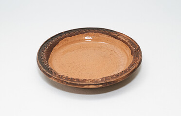 ceramic bowl bowl plate isolated on white background