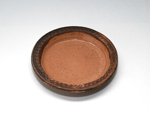 ceramic bowl bowl plate isolated on white background