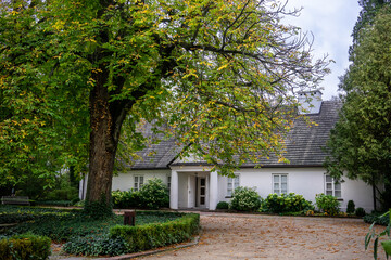 The birthplace of Fryderyk Chopin and Zelazowa Wola Park, Poland, Europe