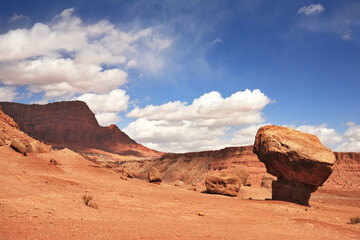Fototapeta na wymiar Gorgeous American Red Desert