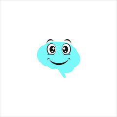 smile icon for education logo graphic vector concept