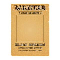 BIG WANTED POSTER