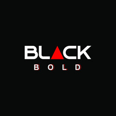 black logo