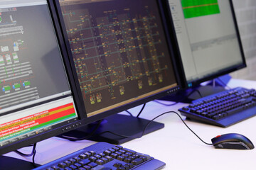 modern control room