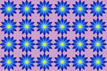 seamless pattern with flowers