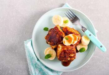 Cottage cheese fritters