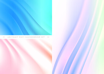 abstract colorful wave background