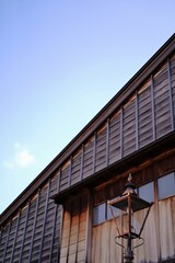 Higashi chaya street at Kanazawa Japan. Japanese old architectures.