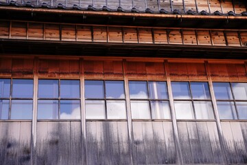 Higashi chaya street at Kanazawa Japan. Japanese old architectures.