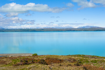 Lake Pukaki in the New Zealand