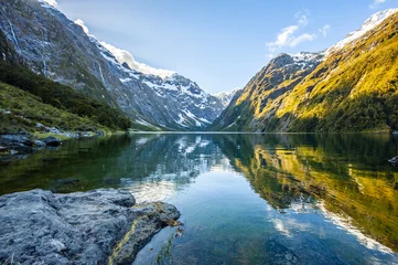 Badkamer foto achterwand Lake Marian in New Zealand © Fyle