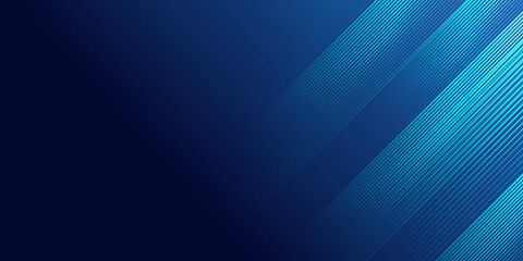 Modern blue abstract geometric technological background. Template brochure and layout design 