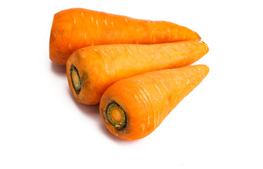 carrots isolated