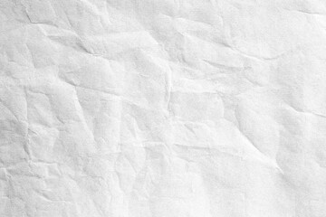 white crumpled paper background texture
