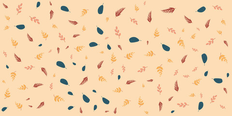 Autumn, fall banners, collection of abstract background designs, fall sale, social media promotional content. Vector illustration