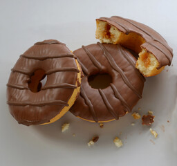 Chocolate donuts