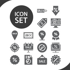 Simple set of s event related filled icons.