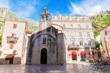 Saint Michael Church in Kotor Old Town, Montenegro
