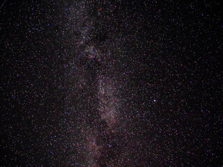 View of the milky way 