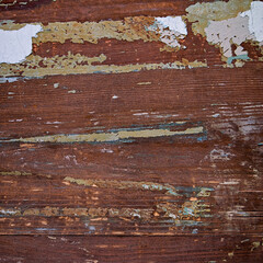 Grunge old wooden panels used as background