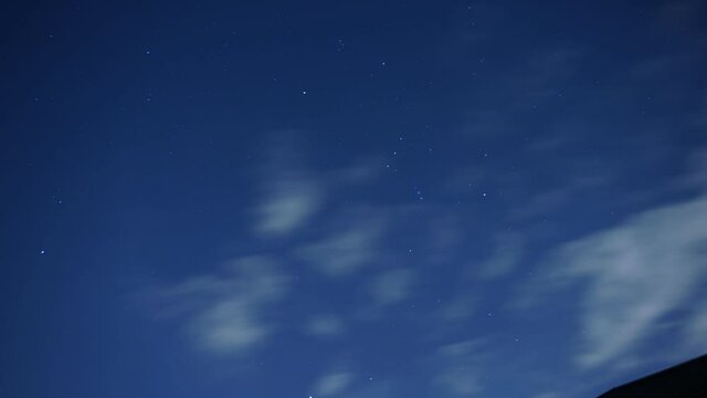 星空タイムラプス