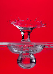 Baile de una gota de agua