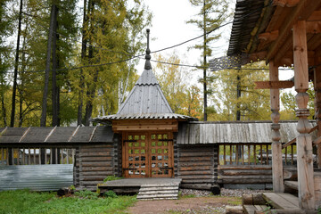 wooden house