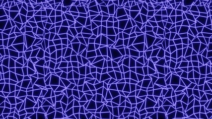 Blue low-poly. Net wallpaper. Pattern