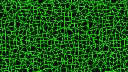 Green low-poly. Net wallpaper. Pattern