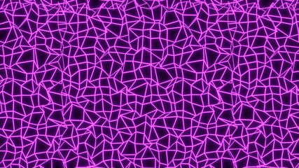 Purple low-poly. Net wallpaper. Pattern