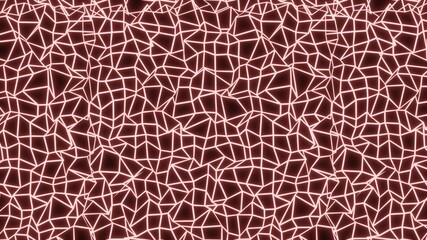 Peach low-poly. Net wallpaper. Pattern