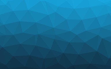 Light BLUE vector blurry triangle pattern.