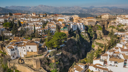 Fototapeta na wymiar Old town of Ronda