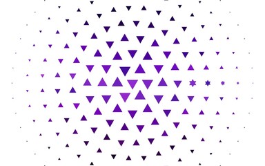 Light Purple vector pattern in polygonal style.