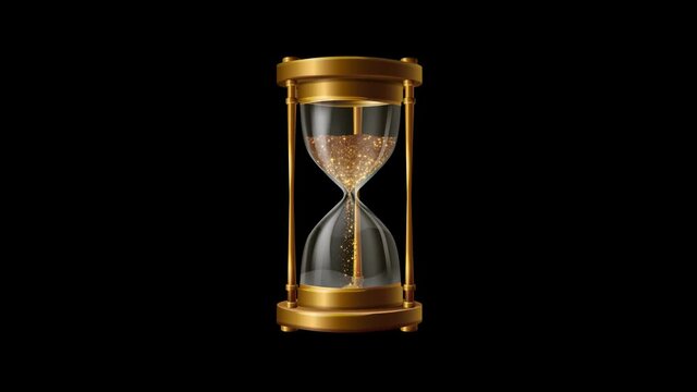 golden hourglass  