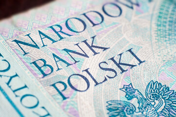 national bank of poland on fifty zloty bill