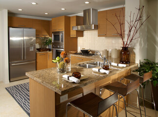 Kitchen Interior Home Design of House